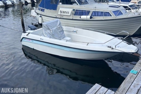1995 Yamarin Bigride 540 båt med henger
